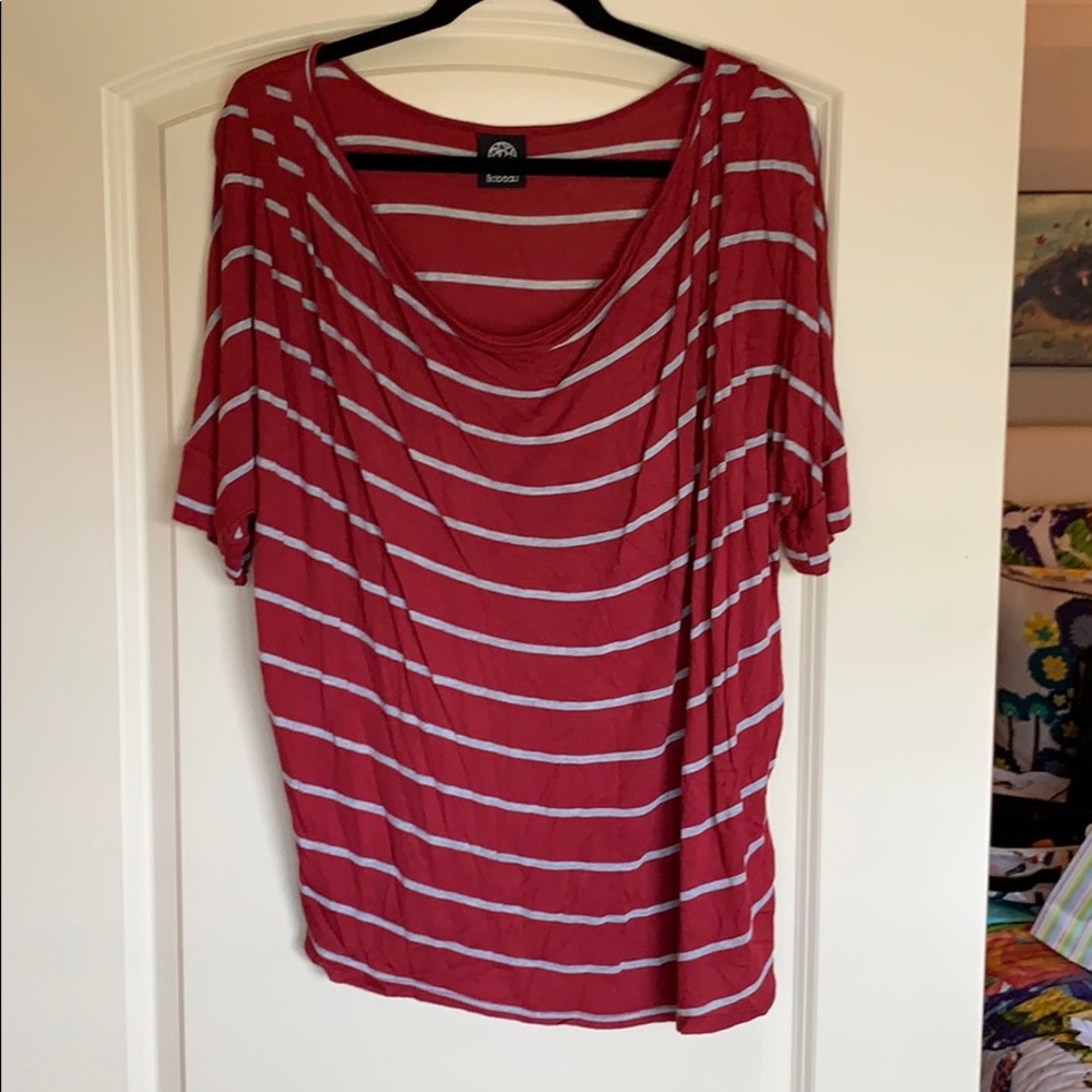 Bobeau stripped T-shirt from Nordstrom